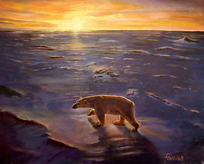 In the Wilderness by Kevin Guild of Railway Artist Parrish